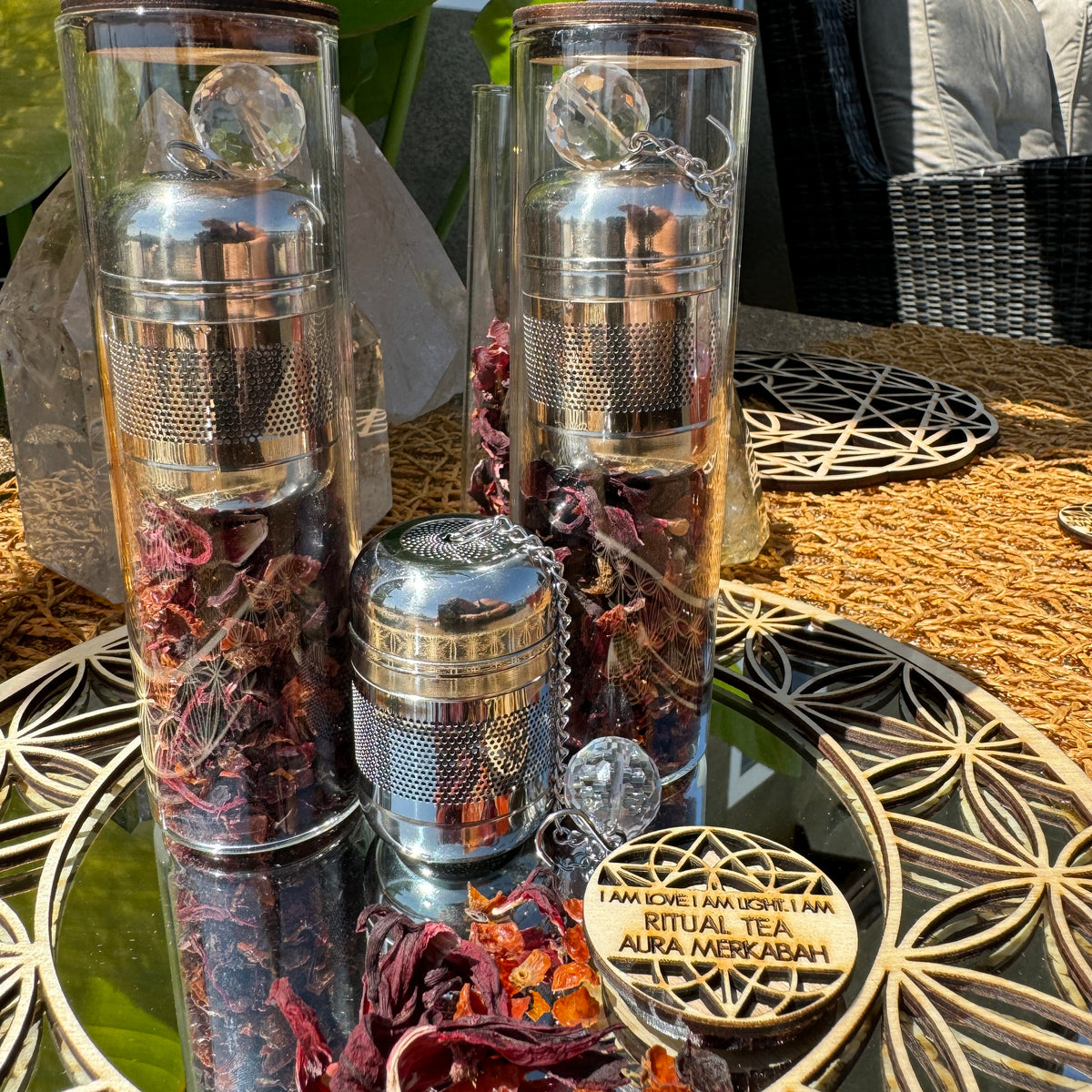 Little Tea Ritual For One (included in mini ritual box) – Aura Merkabah