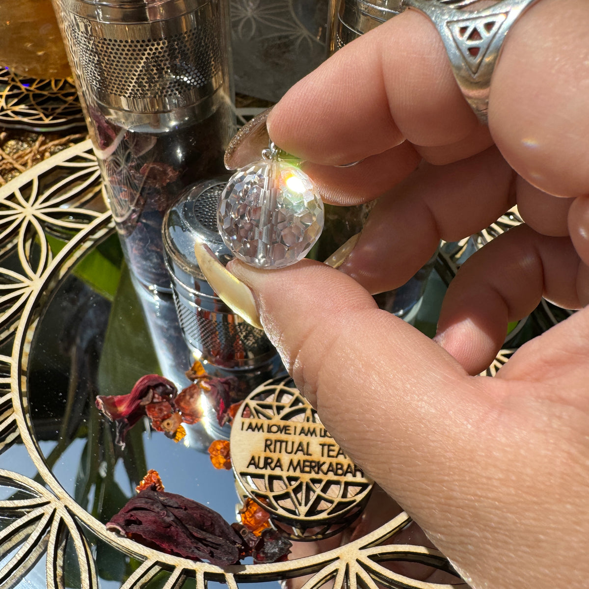 Tea Ritual Box Little Tea Ritual For One (included in mini ritual box) – Aura Merkabah