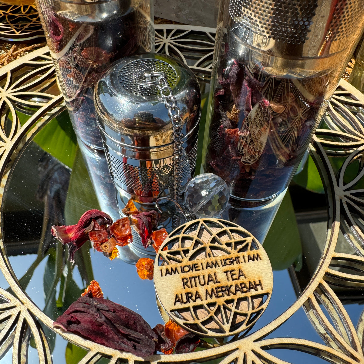 Little Tea Ritual For One (included in mini ritual box) – Aura Merkabah