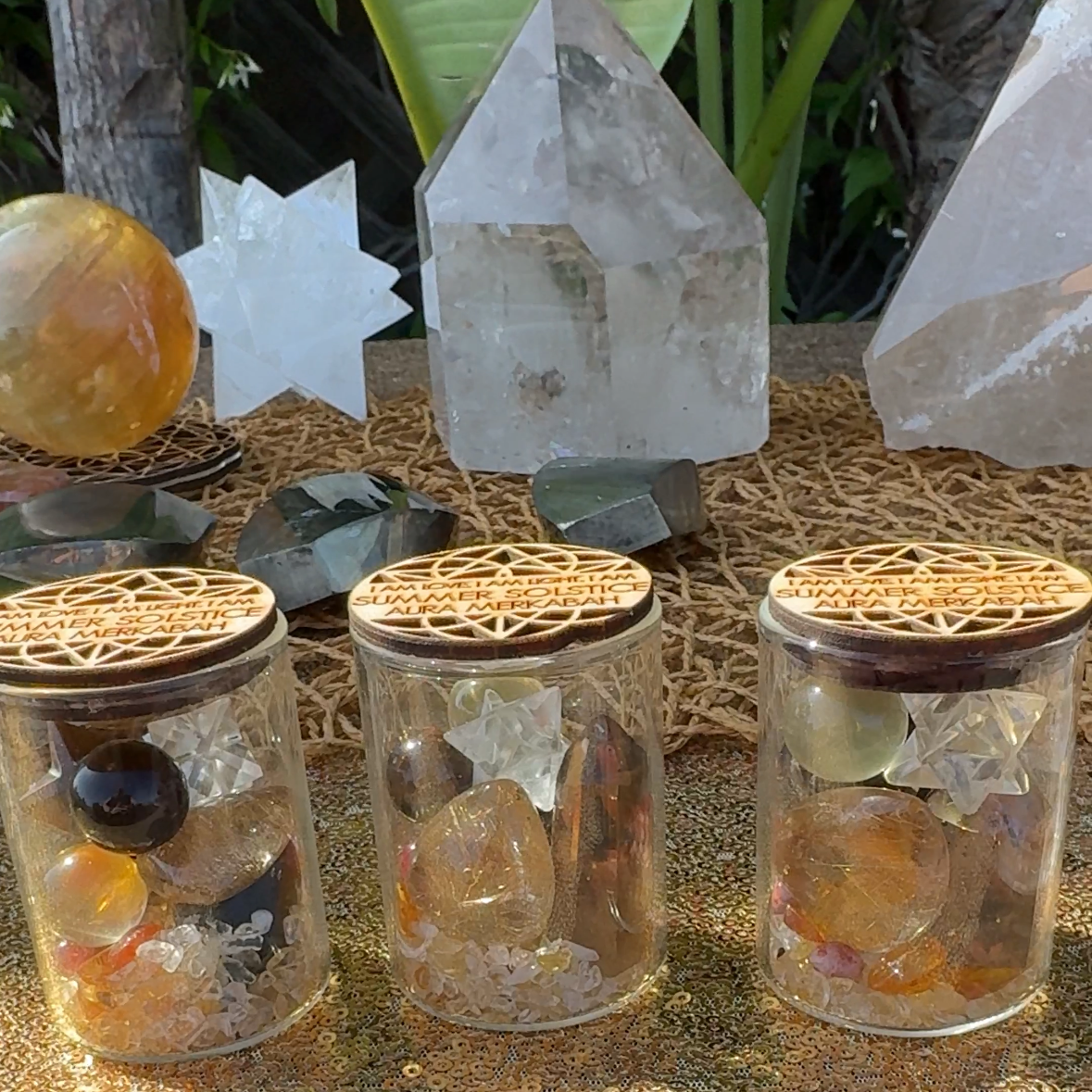 Soul of Summer Crystal Collection Jar