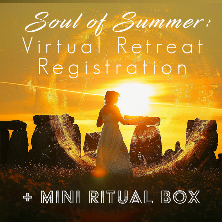SOUL OF SUMMER: Virtual Retreat Registration + MINI RITUAL BOX (Bundle&Save)
