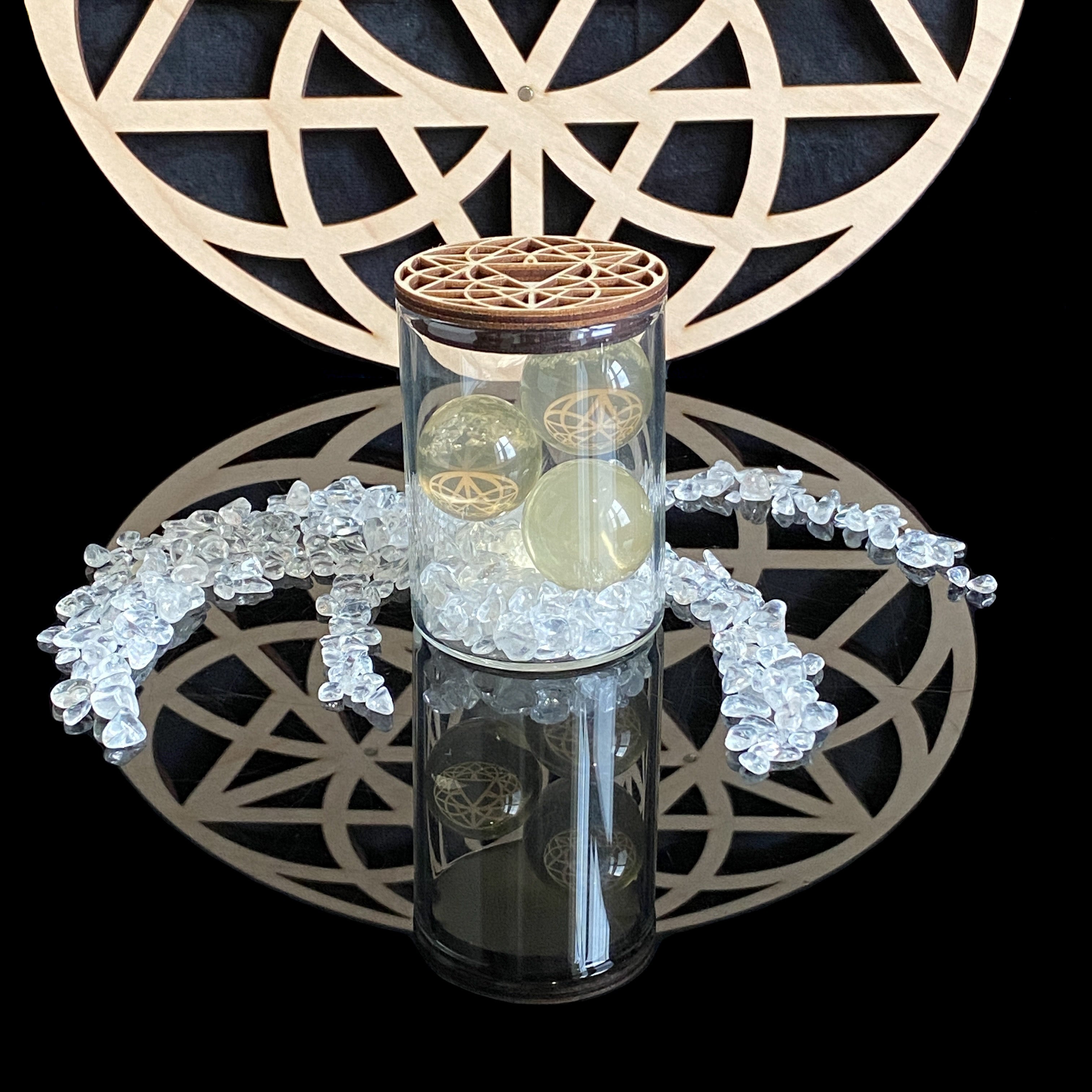 Star Citrine Spheres Collection