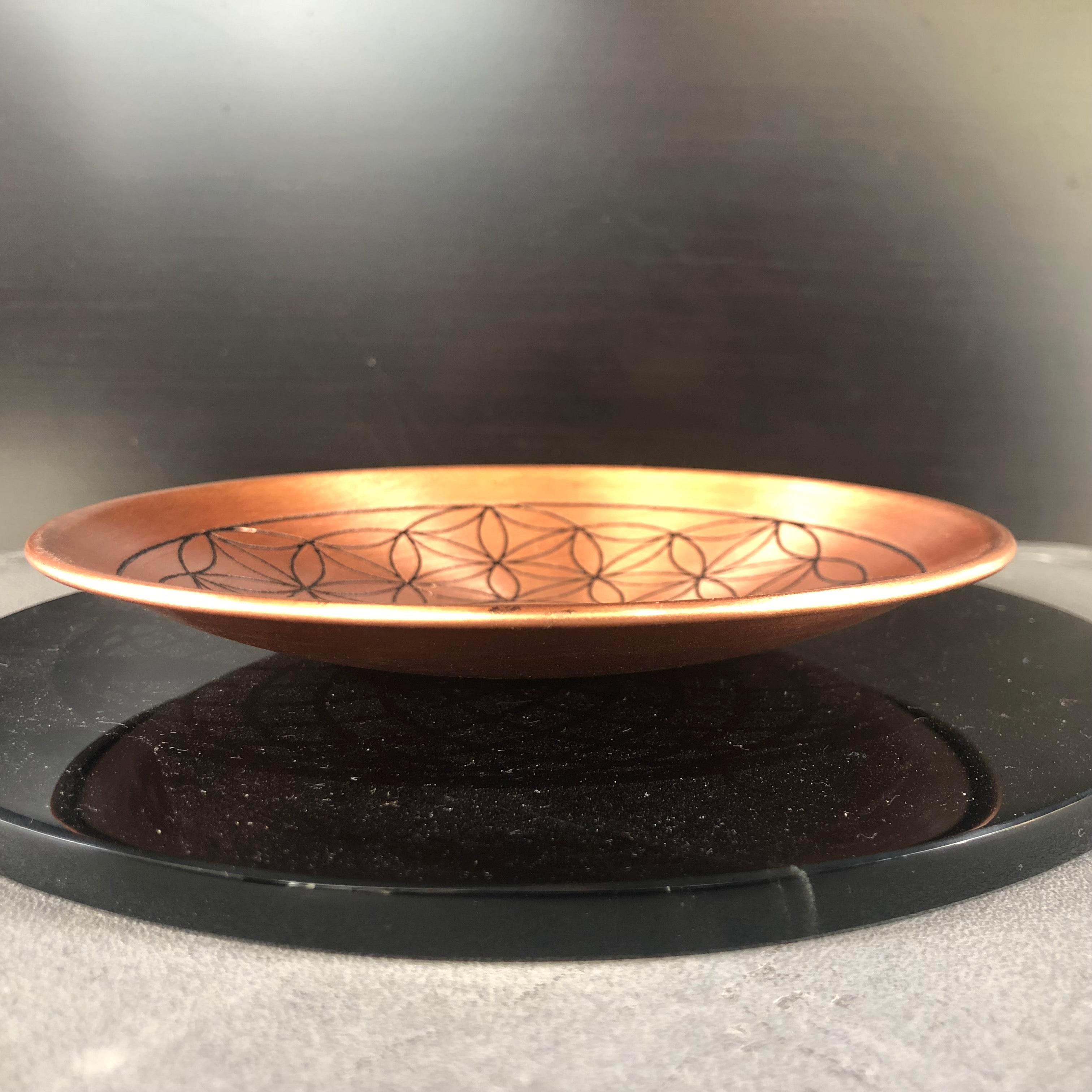 Flower of Life Copper Bowl